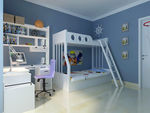 3D儿童房效果图图片