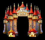 欧式梦幻卡通城堡门头装饰