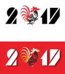 2017鸡年矢量字体