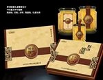 高档野山蜂蜜礼盒系列包装设计