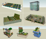 现代农业技术模型