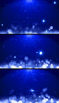 蓝色粒子LED背景视频