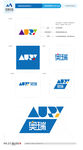 AURY 字体品牌设计