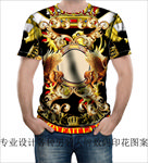 潮牌男裝數(shù)碼印花