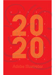2020红色大气 创意喜庆海报