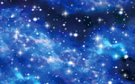 银河蔚蓝星空星星顶画背景