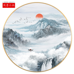 新中式禅意晶瓷画
