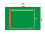 标准门球场尺寸门球场平面效果图