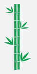 竹子造型 