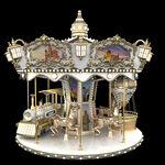 典雅歐洲元素旋轉(zhuǎn)木馬