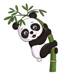 卡通熊猫插画