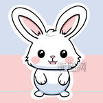 可爱小兔子卡通兔