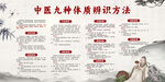 中式中医九种体质辨识方法