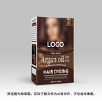 染發劑平面展開設計圖源文件