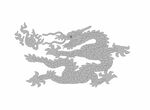 北海九龍壁線稿