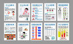 眼科眼鏡眼睛掛畫(huà)展板海報(bào)