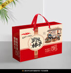 野生榛子包裝平面展開圖