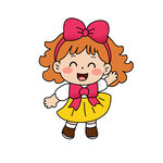 愛笑的小女孩