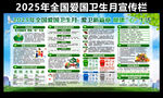 2025年全國愛國衛生月宣傳欄