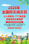 2025全國防災減災日宣傳圖
