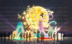 中秋彩燈