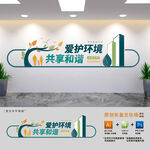 愛護環境標語文化墻