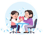 公益救助社工站大學(xué)生愛心傳遞教