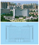 銅川新區城市建筑與平面圖展示