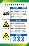 苯胺 危險化學品安全周知卡