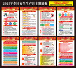 2025安全生產月海報掛圖