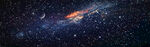 黑色宇宙星空背景墻
