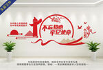 不忘初心黨建背景墻