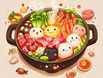可愛卡通火鍋美食大賞