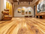 木質藝術展廳的優雅格調