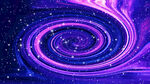 紫色星空漩渦