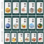 食堂文化 餐廳標語 餐飲展板