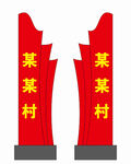 某某村標識牌