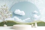 夢(mèng)幻清新的室內(nèi)場景布置