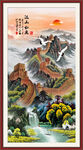長(zhǎng)城國(guó)畫長(zhǎng)城