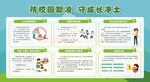 校園防疫知識(shí)宣傳海報(bào)