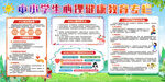 中小學生心理健康知識展板