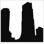城市建筑剪影