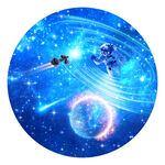 圓形星空軟膜天花