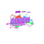 班服多彩SEVEN藝術(shù)字設(shè)計(jì)