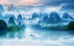 桂林山水畫風景