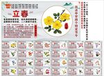 24節(jié)氣海報展板掛畫宣傳文化墻