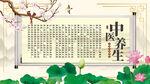 中醫(yī)養(yǎng)生背景墻