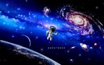 夢幻宇宙太空奇幻景象