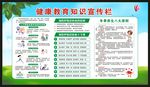 健康教育知識宣傳欄