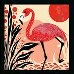 火烈鳥(niǎo)的奇幻自然之景